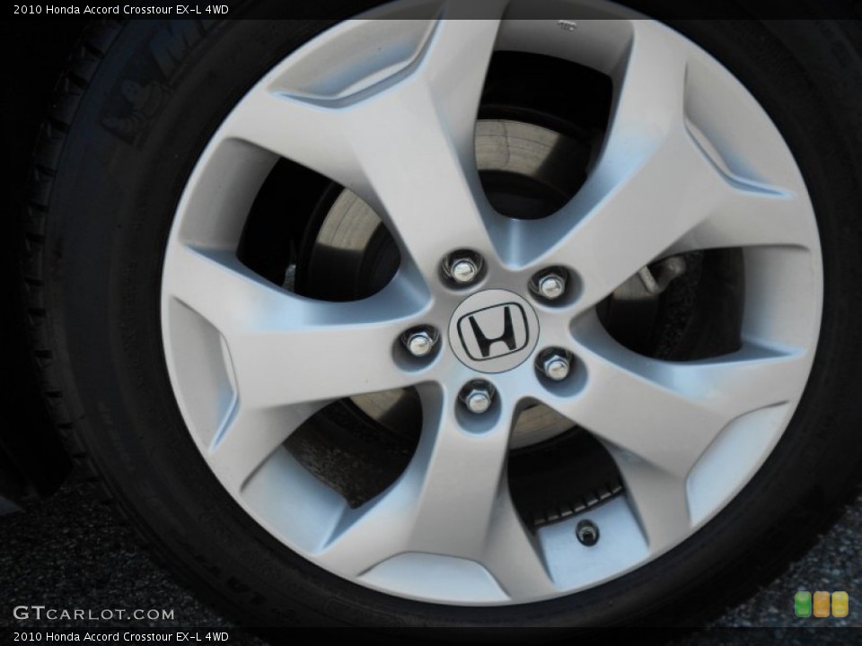 2010 Honda Accord Crosstour EX-L 4WD Wheel and Tire Photo #50308950