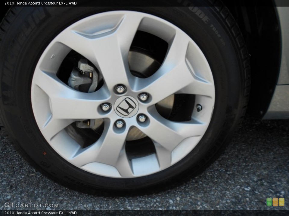 2010 Honda Accord Crosstour EX-L 4WD Wheel and Tire Photo #50308965