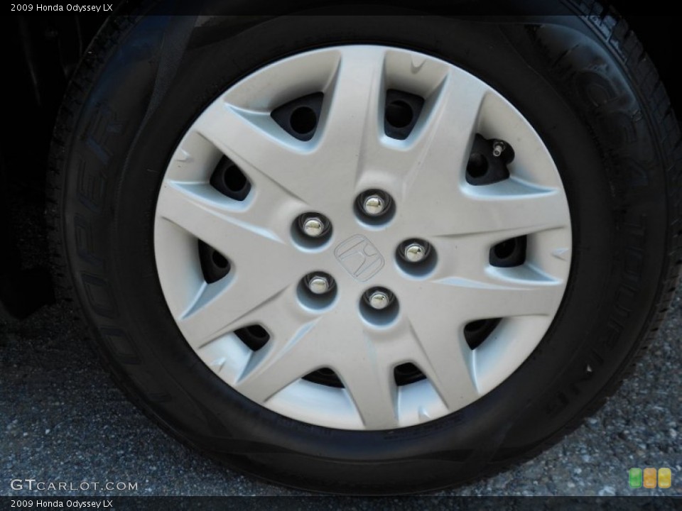 2009 Honda Odyssey LX Wheel and Tire Photo #50309271
