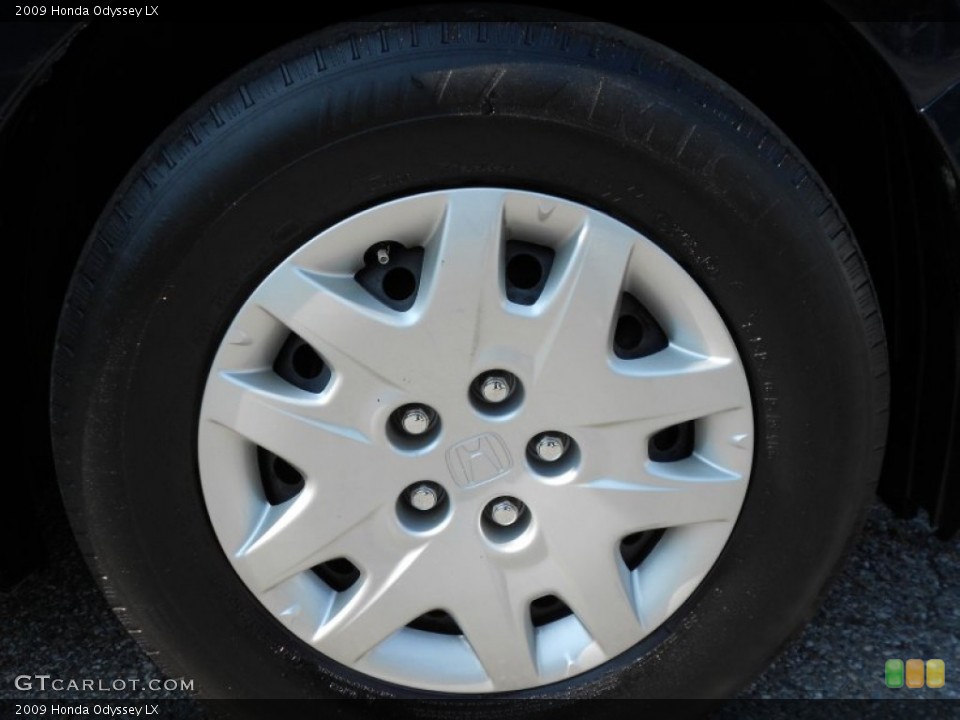 2009 Honda Odyssey LX Wheel and Tire Photo #50309298