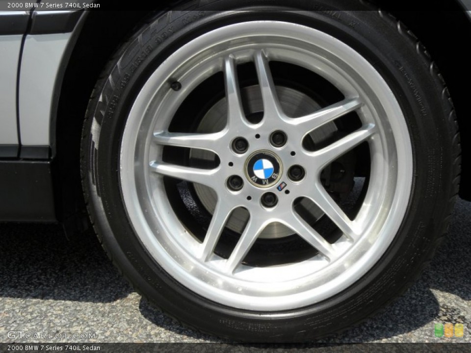 2000 BMW 7 Series 740iL Sedan Wheel and Tire Photo #50309871