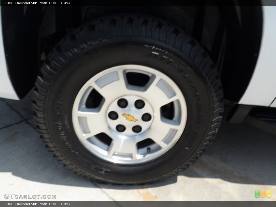 2008 Chevrolet Suburban 1500 LT 4x4 Wheel and Tire Photo #50316090