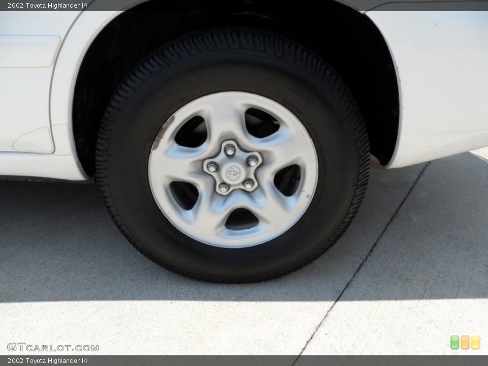 2002 toyota highlander tire specs #2 2002 toyota highlander tire specs #2