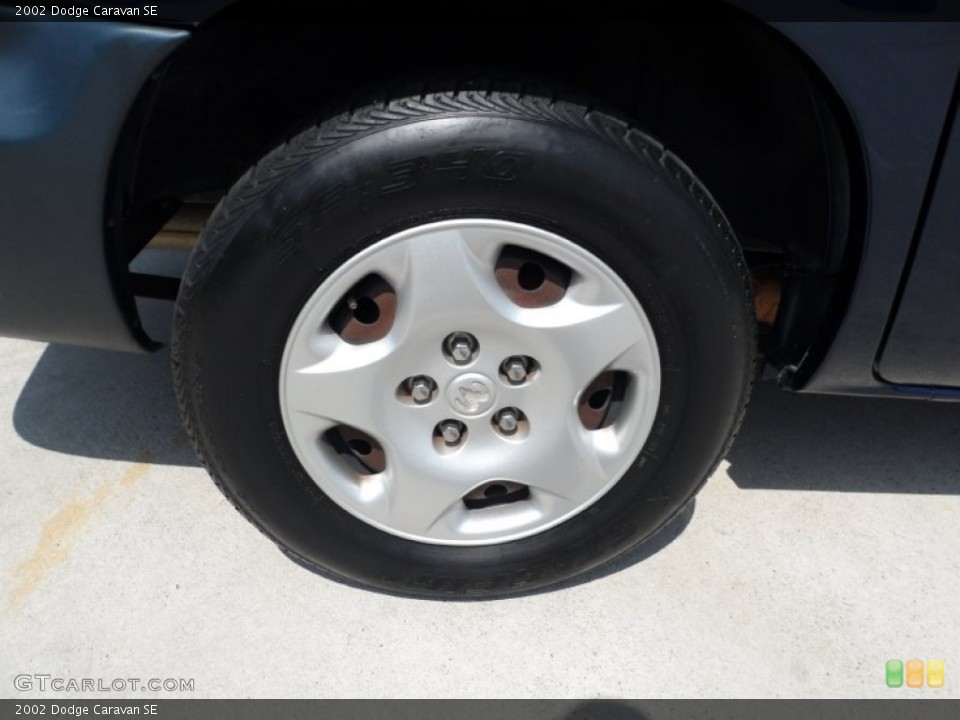 2002 Dodge Caravan SE Wheel and Tire Photo #50317448