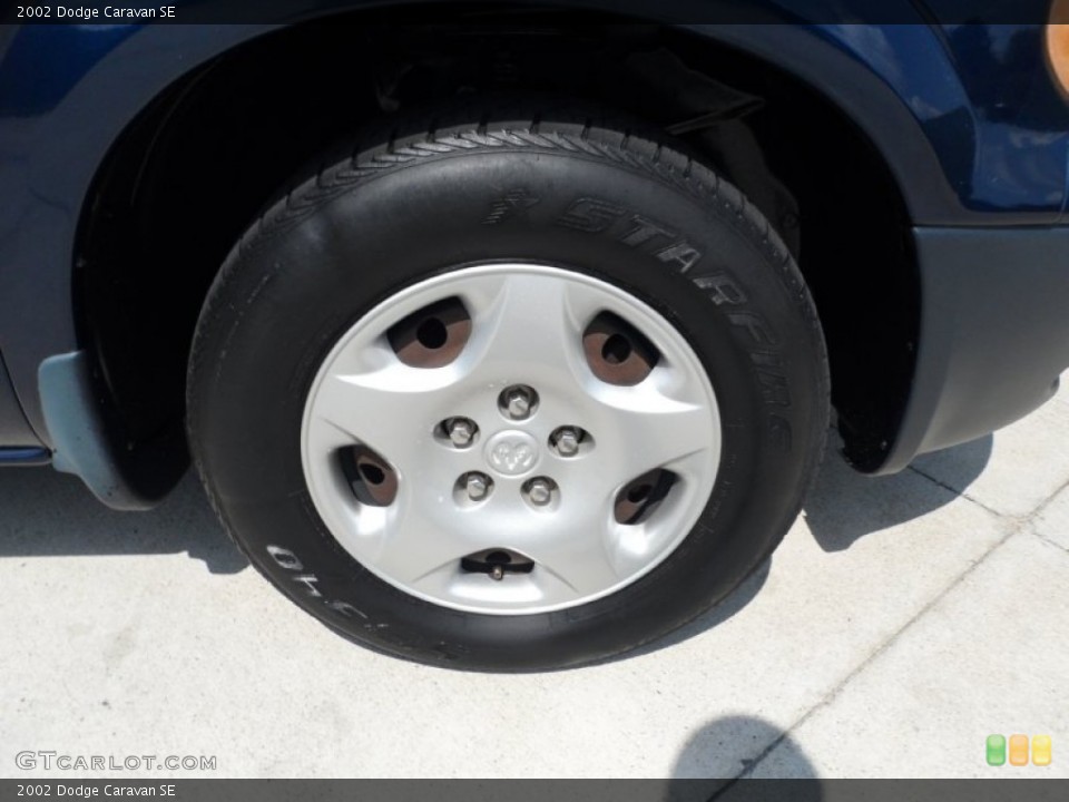 2002 Dodge Caravan SE Wheel and Tire Photo #50317488