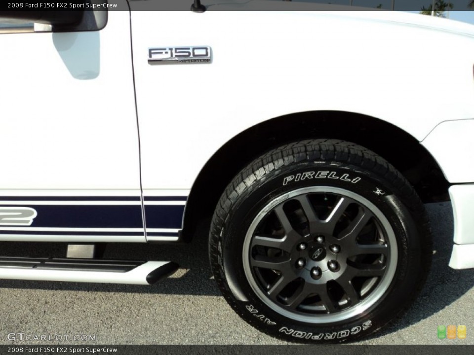 2008 Ford F150 FX2 Sport SuperCrew Wheel and Tire Photo #50318724