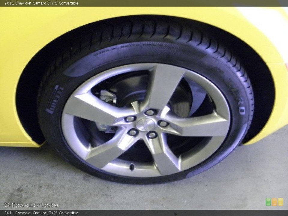 2011 Chevrolet Camaro LT/RS Convertible Wheel and Tire Photo #50320056