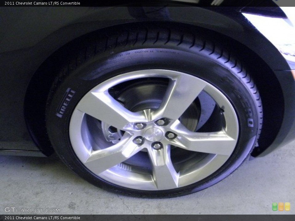 2011 Chevrolet Camaro LT/RS Convertible Wheel and Tire Photo #50320662