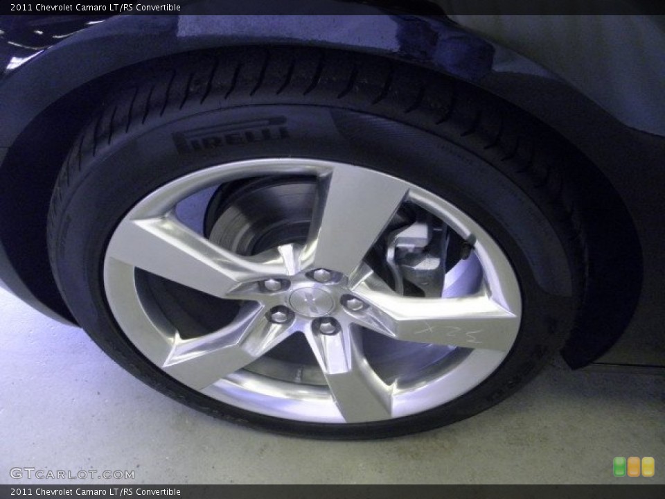 2011 Chevrolet Camaro LT/RS Convertible Wheel and Tire Photo #50320911