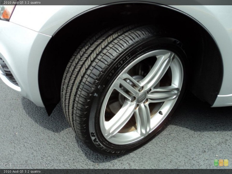 2010 Audi Q5 3.2 quattro Wheel and Tire Photo #50321667