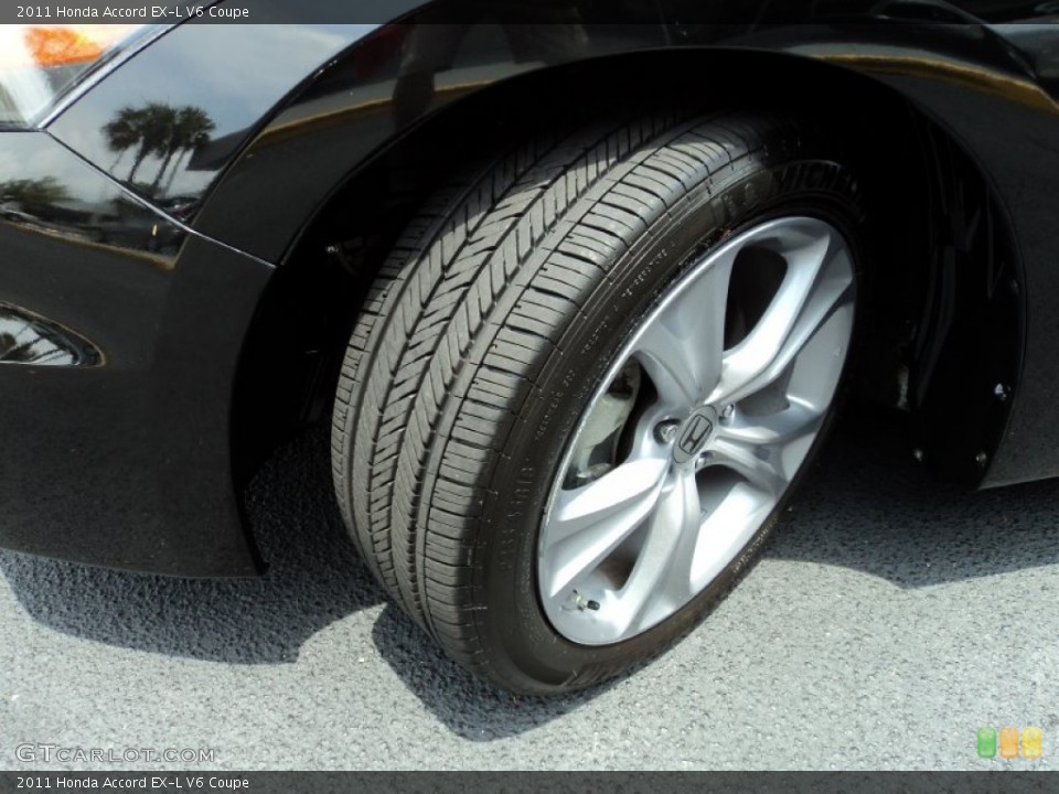 2011 Honda Accord EX-L V6 Coupe Wheel and Tire Photo #50322081