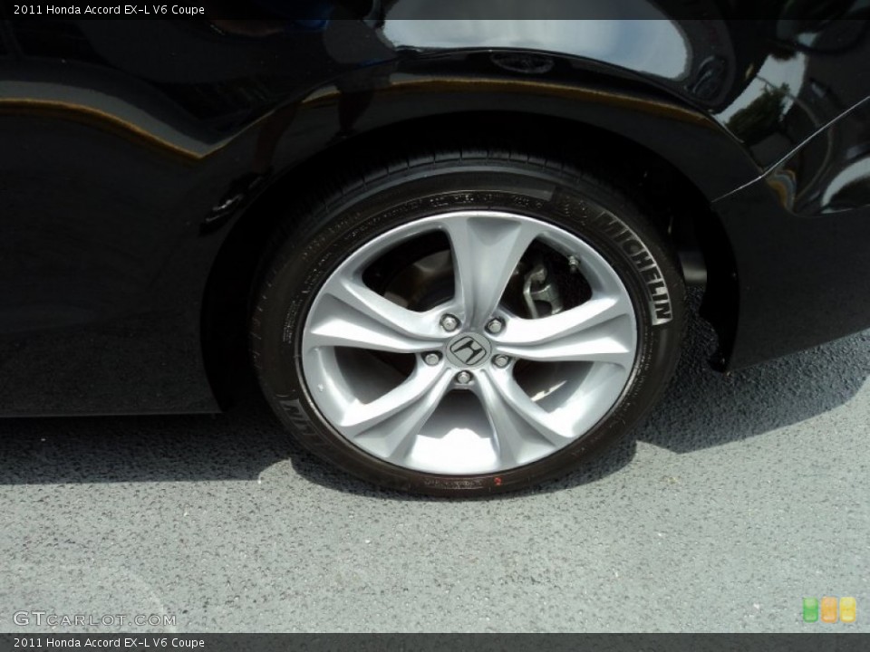 2011 Honda Accord EX-L V6 Coupe Wheel and Tire Photo #50322111