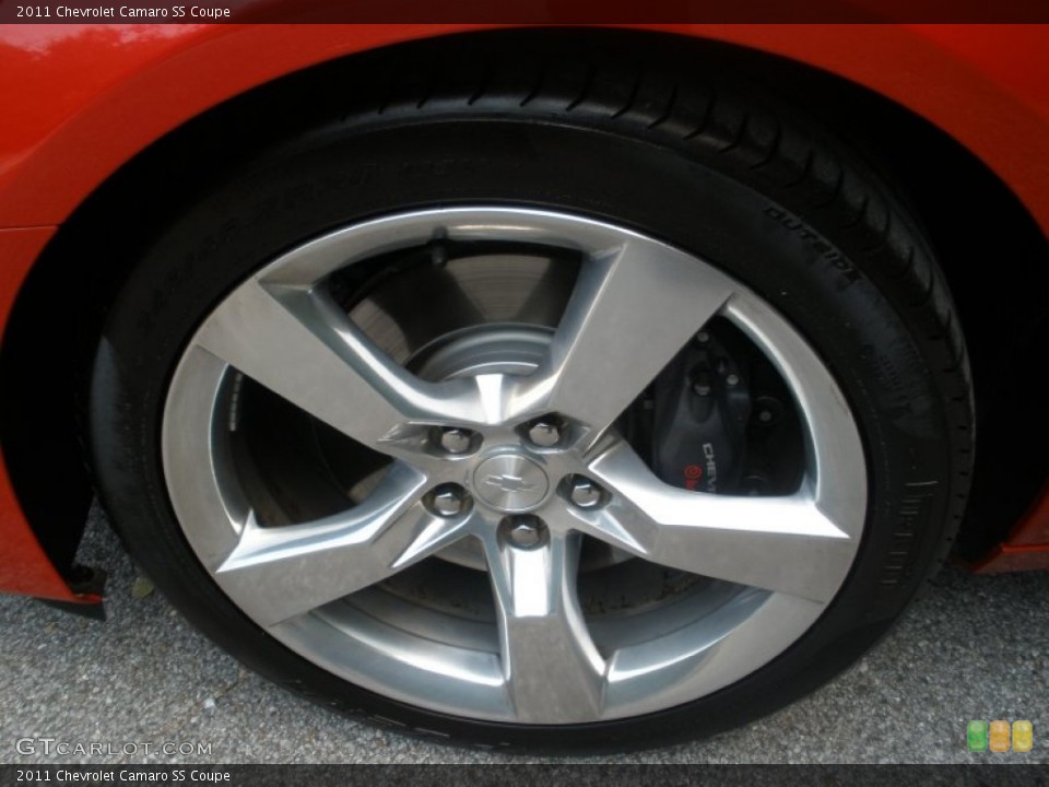 2011 Chevrolet Camaro SS Coupe Wheel and Tire Photo #50322375