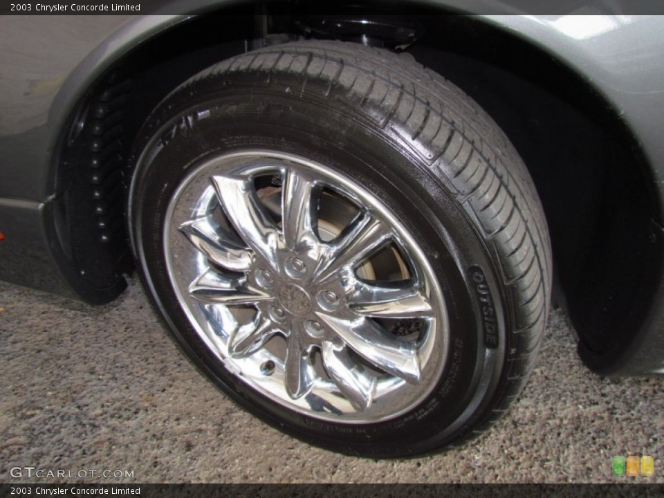 2003 Chrysler Concorde Limited Wheel and Tire Photo #50322765