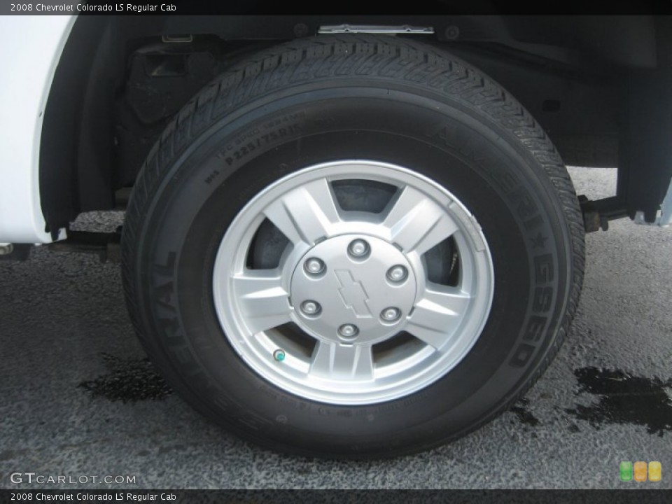 2008 Chevrolet Colorado LS Regular Cab Wheel and Tire Photo #50328561