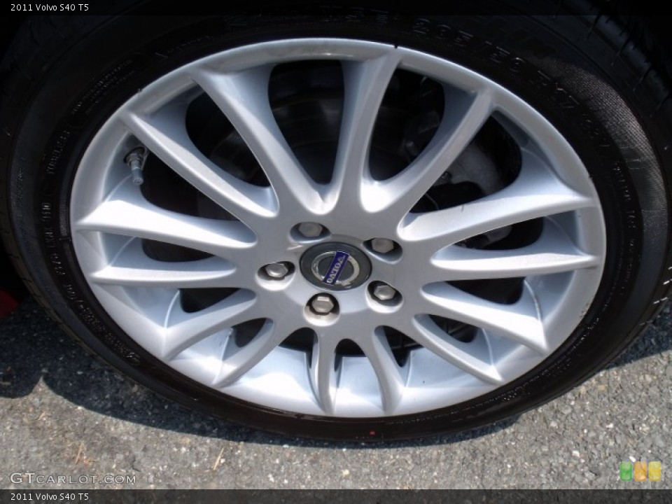 2011 Volvo S40 T5 Wheel and Tire Photo #50334947