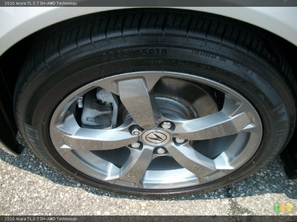 2010 Acura TL 3.7 SH-AWD Technology Wheel and Tire Photo #50335301