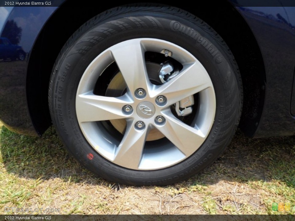 2012 Hyundai Elantra GLS Wheel and Tire Photo #50337907
