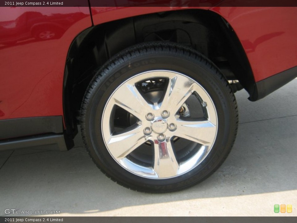 2011 Jeep Compass 2.4 Limited Wheel and Tire Photo #50338040