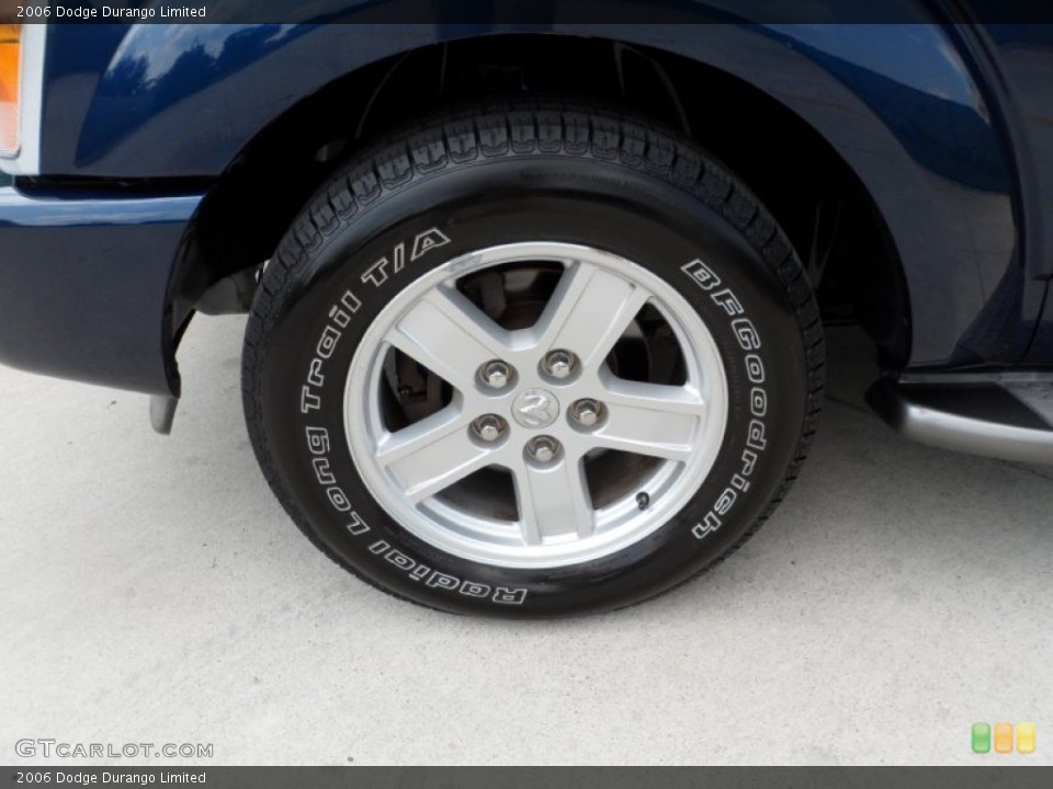 2006 Dodge Durango Limited Wheel and Tire Photo #50339768
