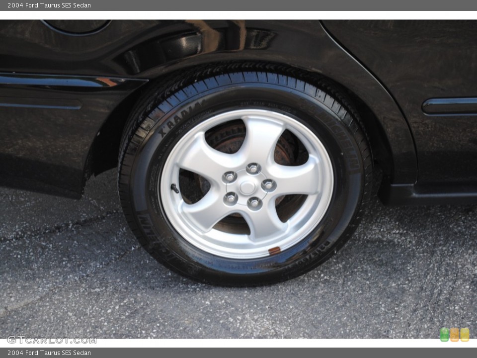 2004 Ford Taurus SES Sedan Wheel and Tire Photo #50341932