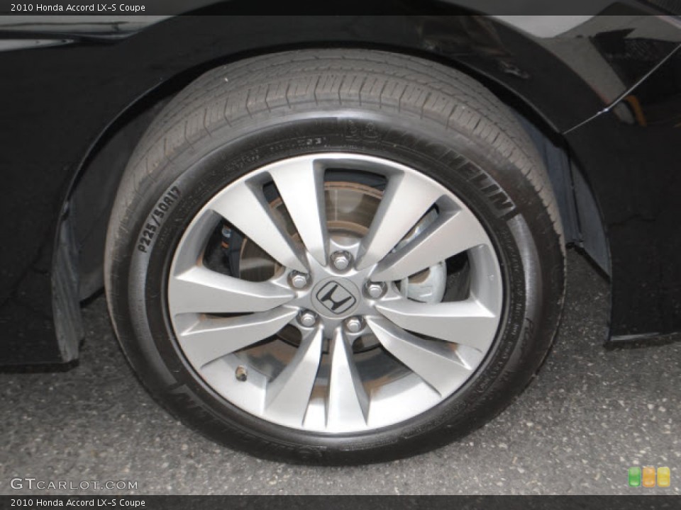 2010 Honda Accord LX-S Coupe Wheel and Tire Photo #50348019