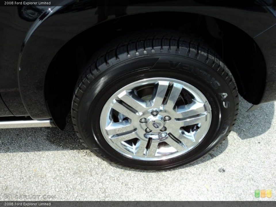 2008 Ford Explorer Limited Wheel and Tire Photo #50352951