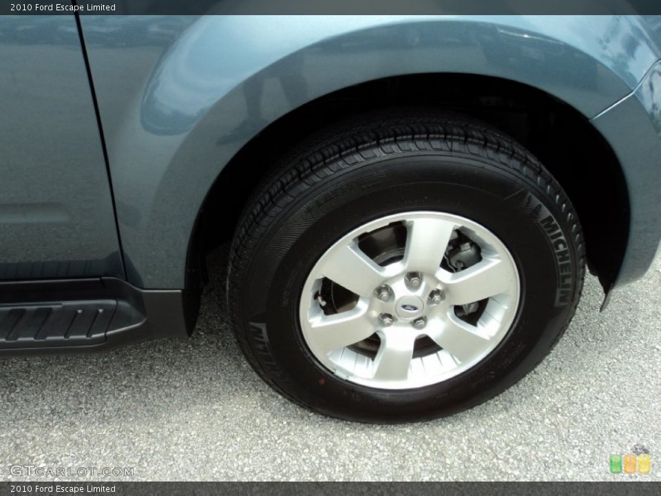 2010 Ford Escape Limited Wheel and Tire Photo #50354943