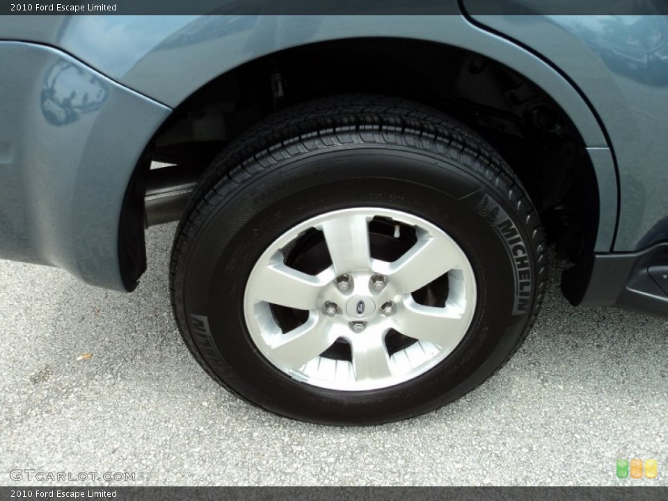 2010 Ford Escape Limited Wheel and Tire Photo #50354955