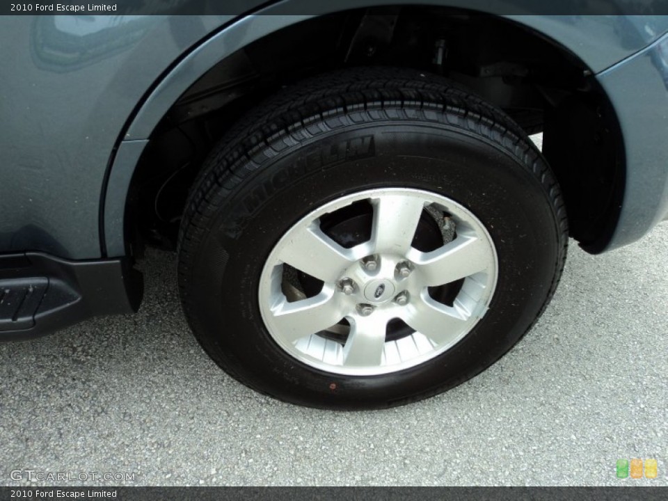 2010 Ford Escape Limited Wheel and Tire Photo #50355066