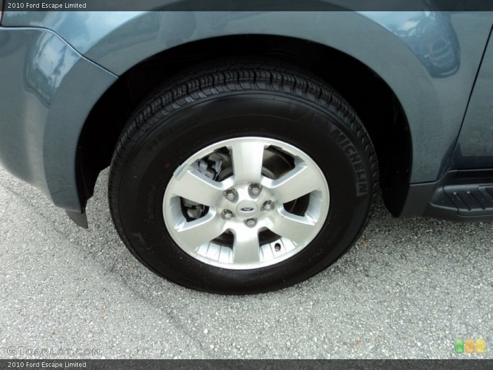 2010 Ford Escape Limited Wheel and Tire Photo #50355081
