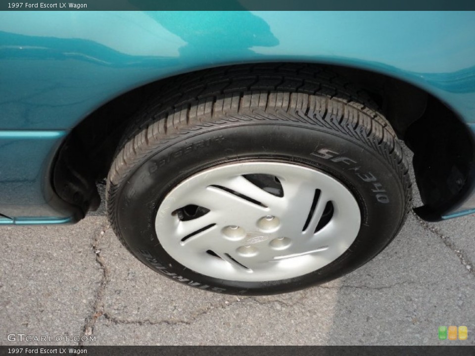 1997 Ford Escort LX Wagon Wheel and Tire Photo #50357406