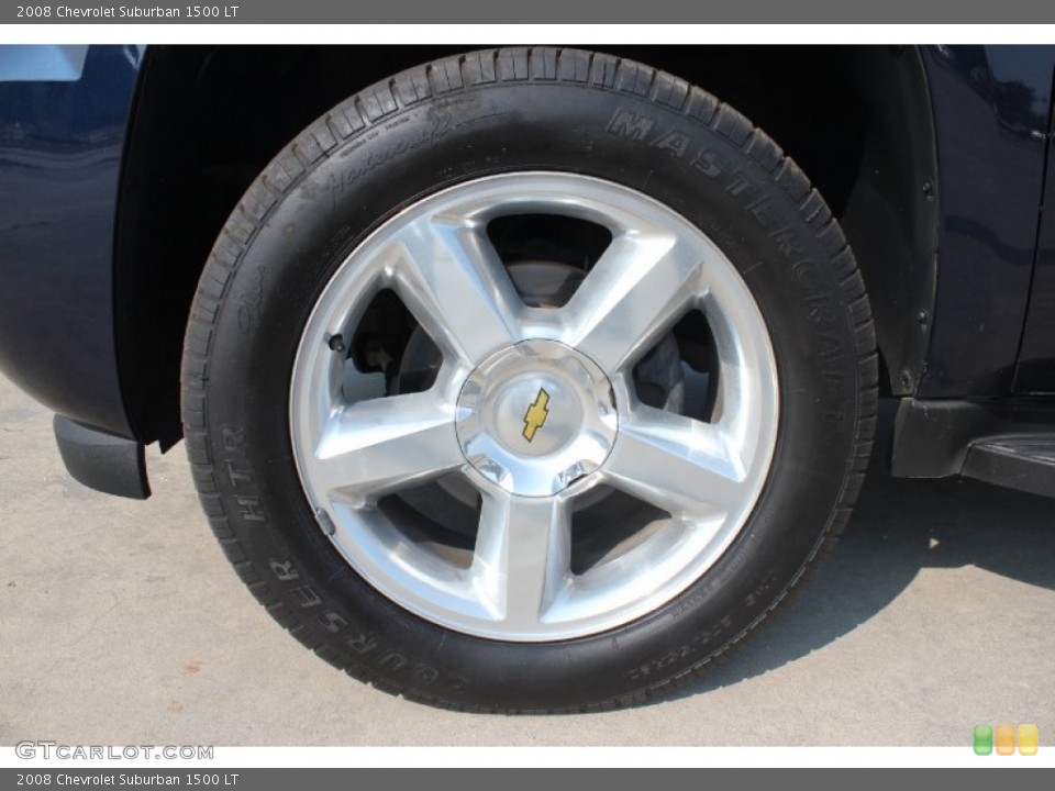 2008 Chevrolet Suburban 1500 LT Wheel and Tire Photo #50359962