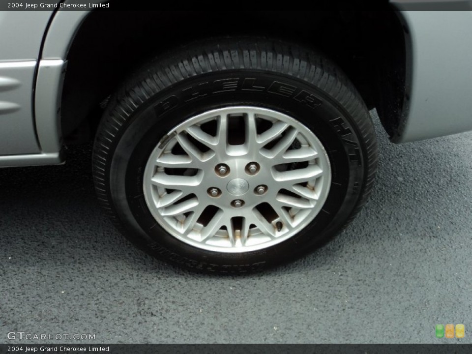 2004 Jeep Grand Cherokee Limited Wheel and Tire Photo #50362668