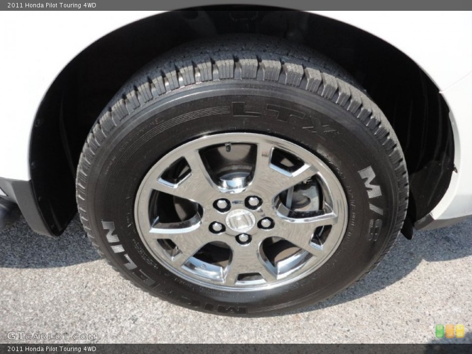 2011 Honda Pilot Touring 4WD Wheel and Tire Photo #50368125