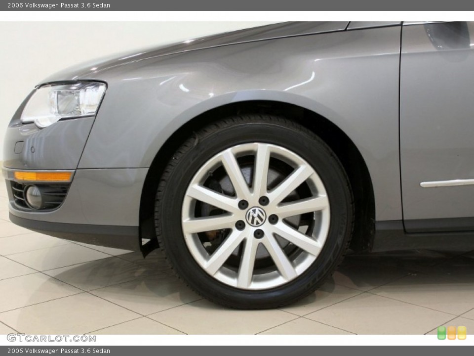 2006 Volkswagen Passat 3.6 Sedan Wheel and Tire Photo #50370072
