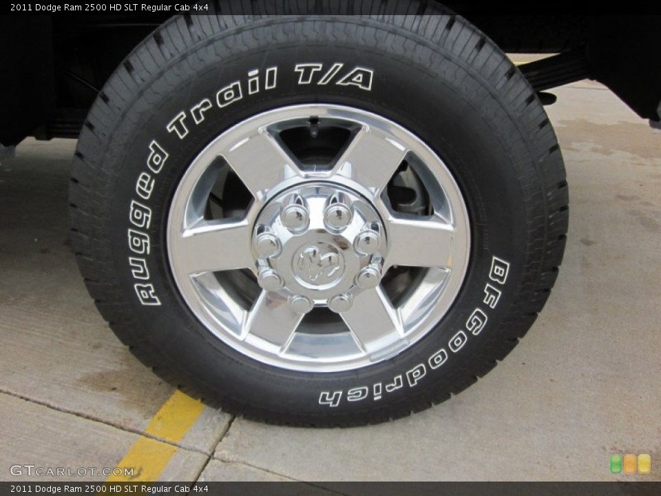 2011 Dodge Ram 2500 HD SLT Regular Cab 4x4 Wheel and Tire Photo #50370153
