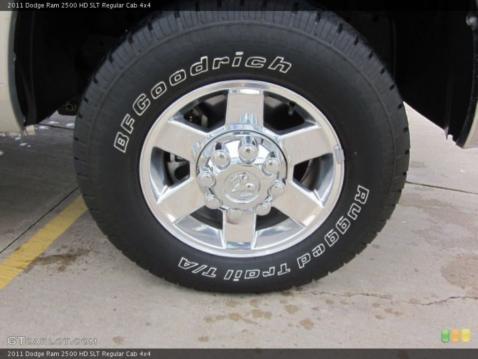 2011 Dodge Ram 2500 HD SLT Regular Cab 4x4 Wheel and Tire Photo #50370162
