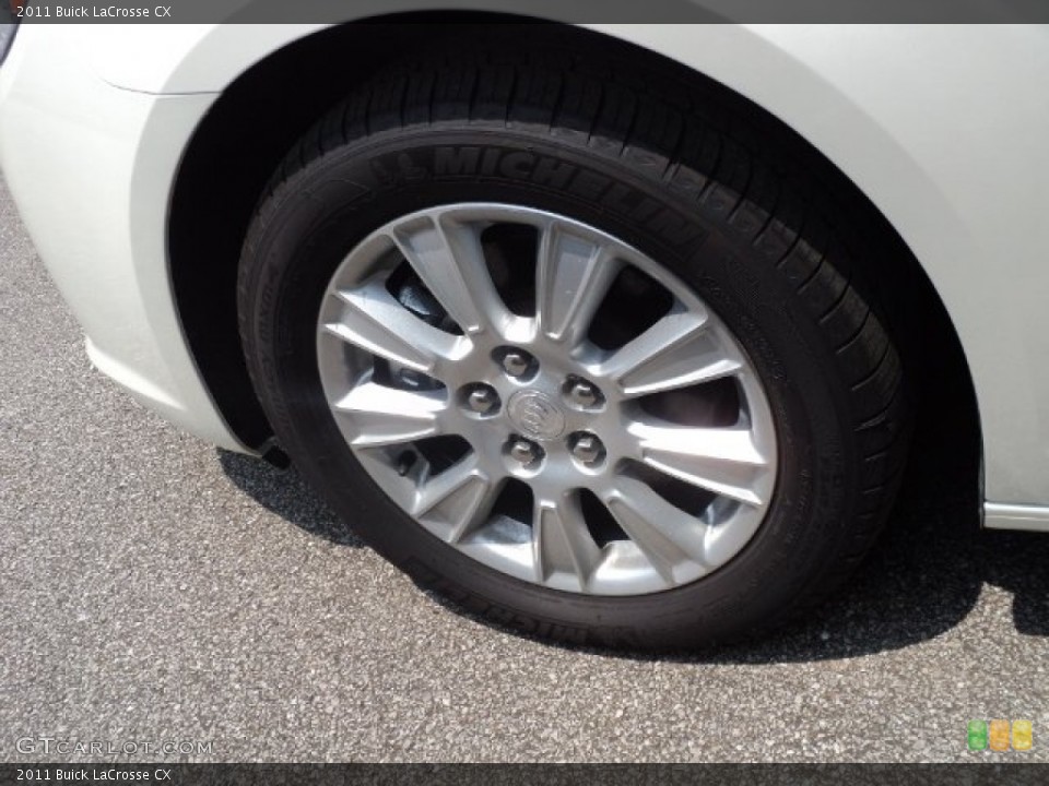 2011 Buick LaCrosse CX Wheel and Tire Photo #50370171