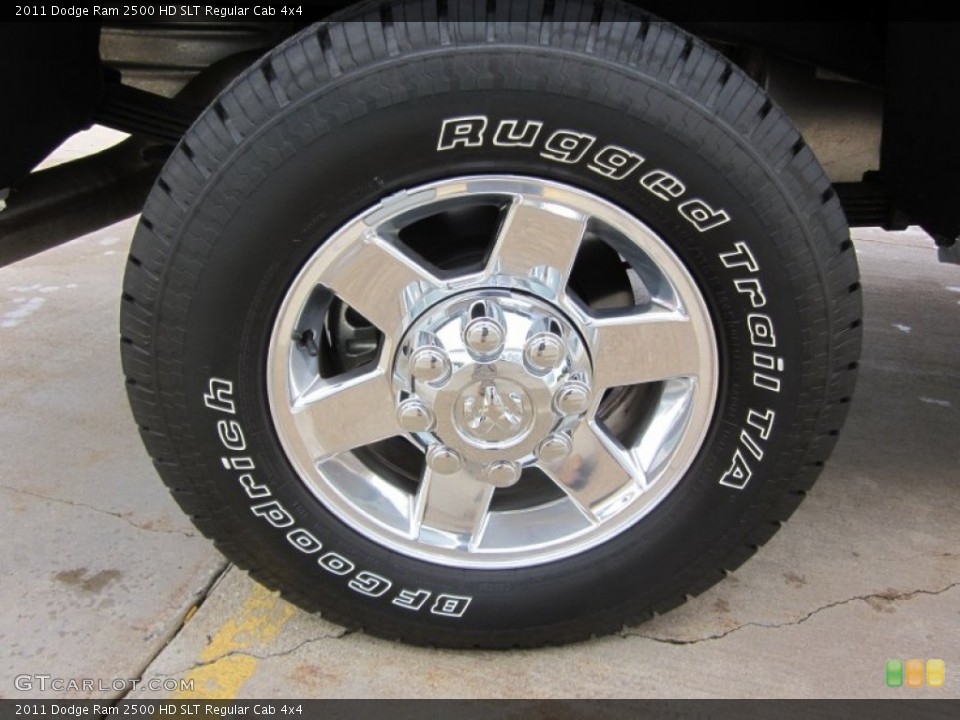 2011 Dodge Ram 2500 HD SLT Regular Cab 4x4 Wheel and Tire Photo #50370174