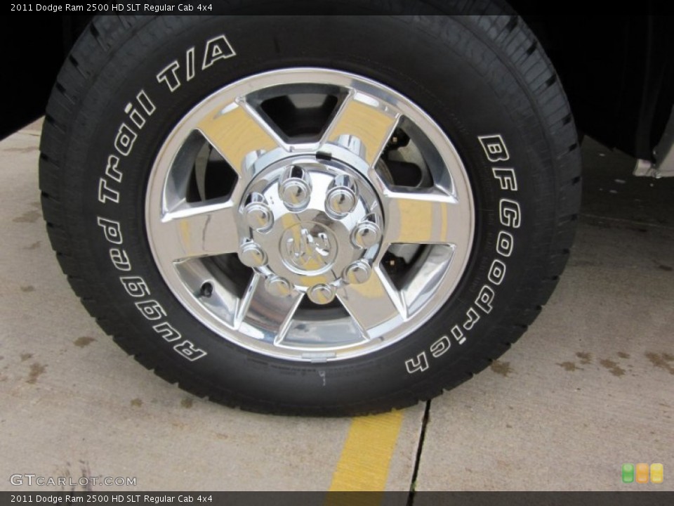 2011 Dodge Ram 2500 HD SLT Regular Cab 4x4 Wheel and Tire Photo #50370192