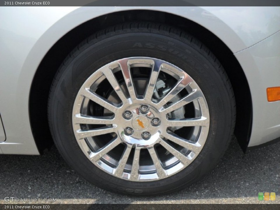 2011 Chevrolet Cruze ECO Wheel and Tire Photo #50375063