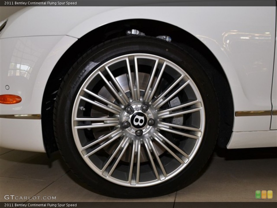 2011 Bentley Continental Flying Spur Speed Wheel and Tire Photo #50381286