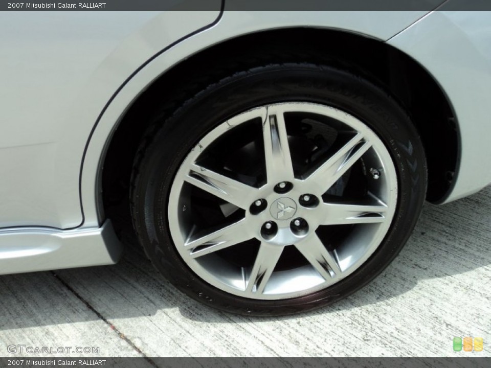 2007 Mitsubishi Galant RALLIART Wheel and Tire Photo #50390709