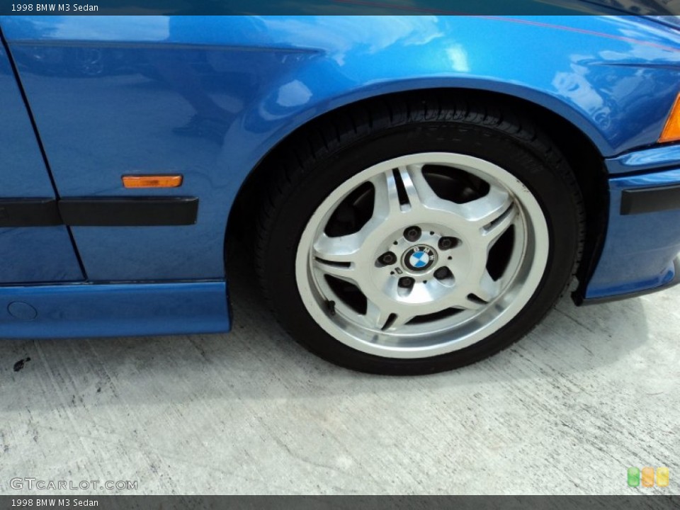 1998 BMW M3 Sedan Wheel and Tire Photo #50391525