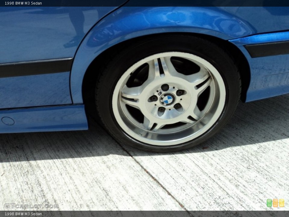 1998 BMW M3 Sedan Wheel and Tire Photo #50391669