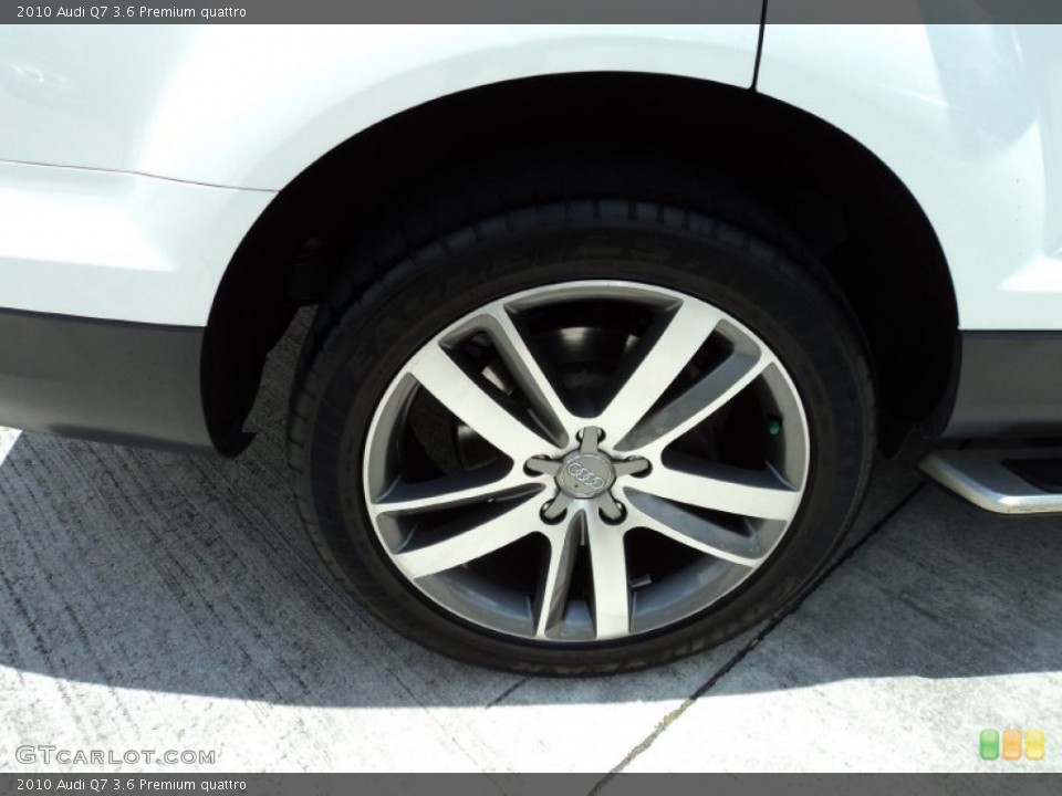 2010 Audi Q7 3.6 Premium quattro Wheel and Tire Photo #50392047