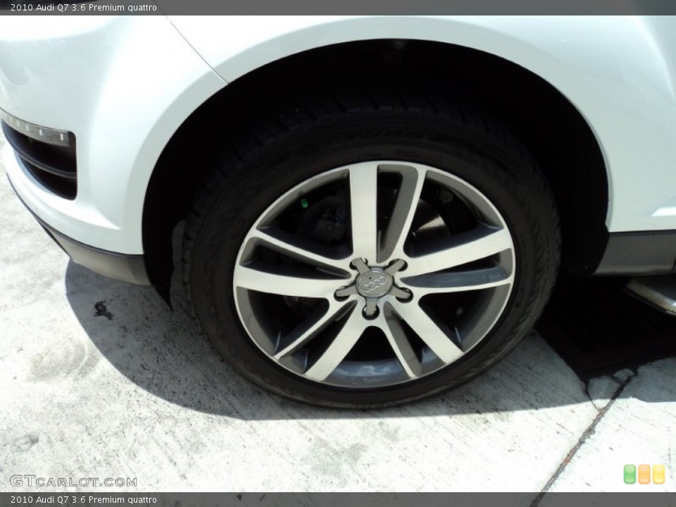 2010 Audi Q7 3.6 Premium quattro Wheel and Tire Photo #50392170