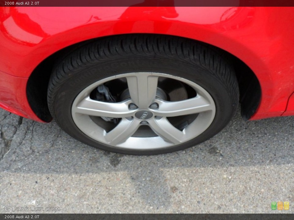 2008 Audi A3 2.0T Wheel and Tire Photo #50394906