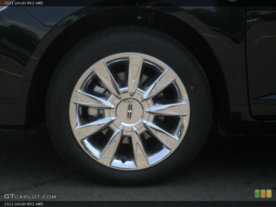 2011 Lincoln MKZ AWD Wheel and Tire Photo #50397663